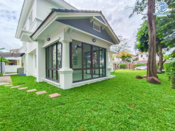 *****บ้านเดี่ยวมือสอง ม.มัณฑนา วัดพระเงิน หลังมุม! คุณภาพจากแบรนด์ L&H เนื้อที่กว้างขวางเกือบ 145 ตร.ว. มาพร้อมฟังก์ชันจัดเต็ม 5 ห้องนอน 3 ห้องน้ำ จอดรถ 2 คัน แถมฟรี! เครื่องปรับอากาศ 3 เครื่อง! โครงการตั้งบนทำเลเดินทางสะดวก ใกล้รถไฟฟ้าสายสีม่วง "สถานีตลาดบางใหญ่" และทางด่วน "ศรีรัช"